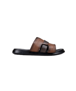 GULVAZ 5427 Sandale en cuir Marron vintage