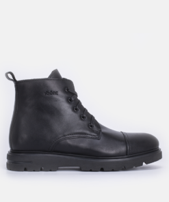 Chelsea boots cuir homme NOIR - ALDERTON GOMME