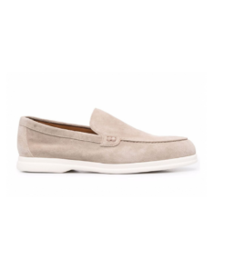 Mocassin homme - Velours beige - MANASOTA I
