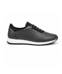 Sneakers cuir homme NOIR GB564