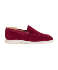 Mocassin homme - Velours Rubis - MANASOTA III