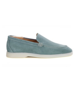 Mocassin Homme - Velours Eucalyptus - Manasota III