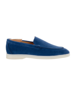 Mocassin homme - Velours Indigo - MANASOTA III