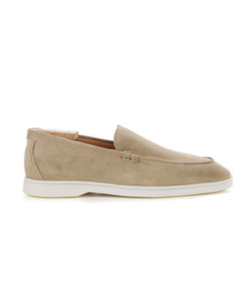 Mocassin homme - Velours Beige - MANASOTA III