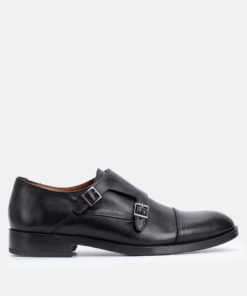 Chaussures cuir homme avec boucle Noir - GREYDALE PATIN