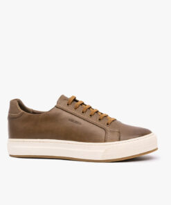 BASKET ROGUE en Cuir, Tabac – CL6073