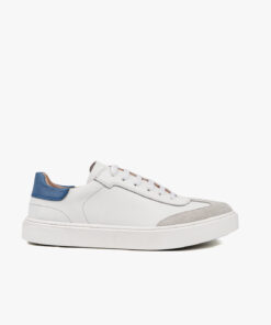 222 BASKET MILANO en cuir, Blanc - CL100