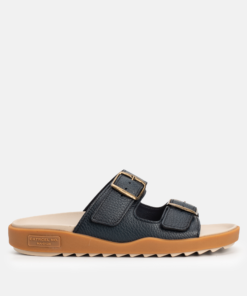 SANDAL Sirocco Cuir Bleu